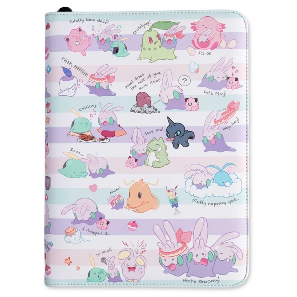 Pokemon Center We’re Goomy Zip Binder 9 Pocket 360 Cards NEW SEALED Exclusive